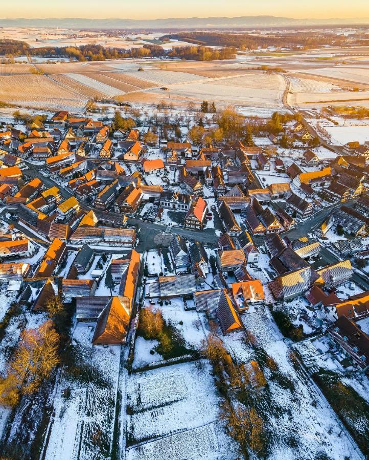 Quartier vert Hunspach Exterior foto
